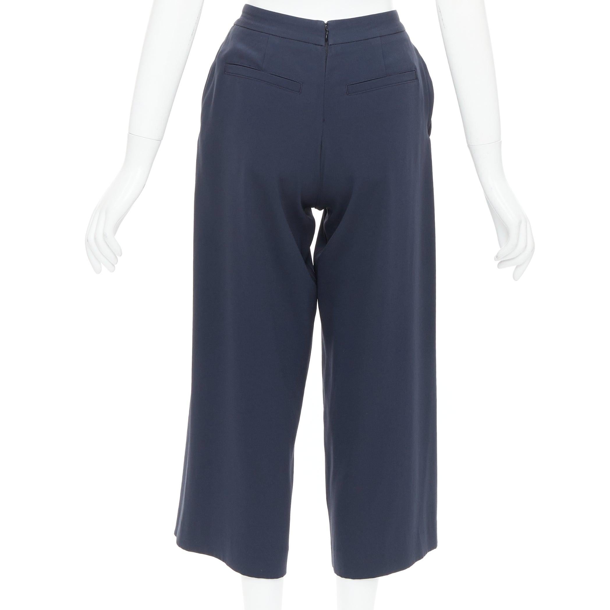 De las mujeres RAG & BONE pantalón ancho plisado invertido gris oscuro US0 XS en venta