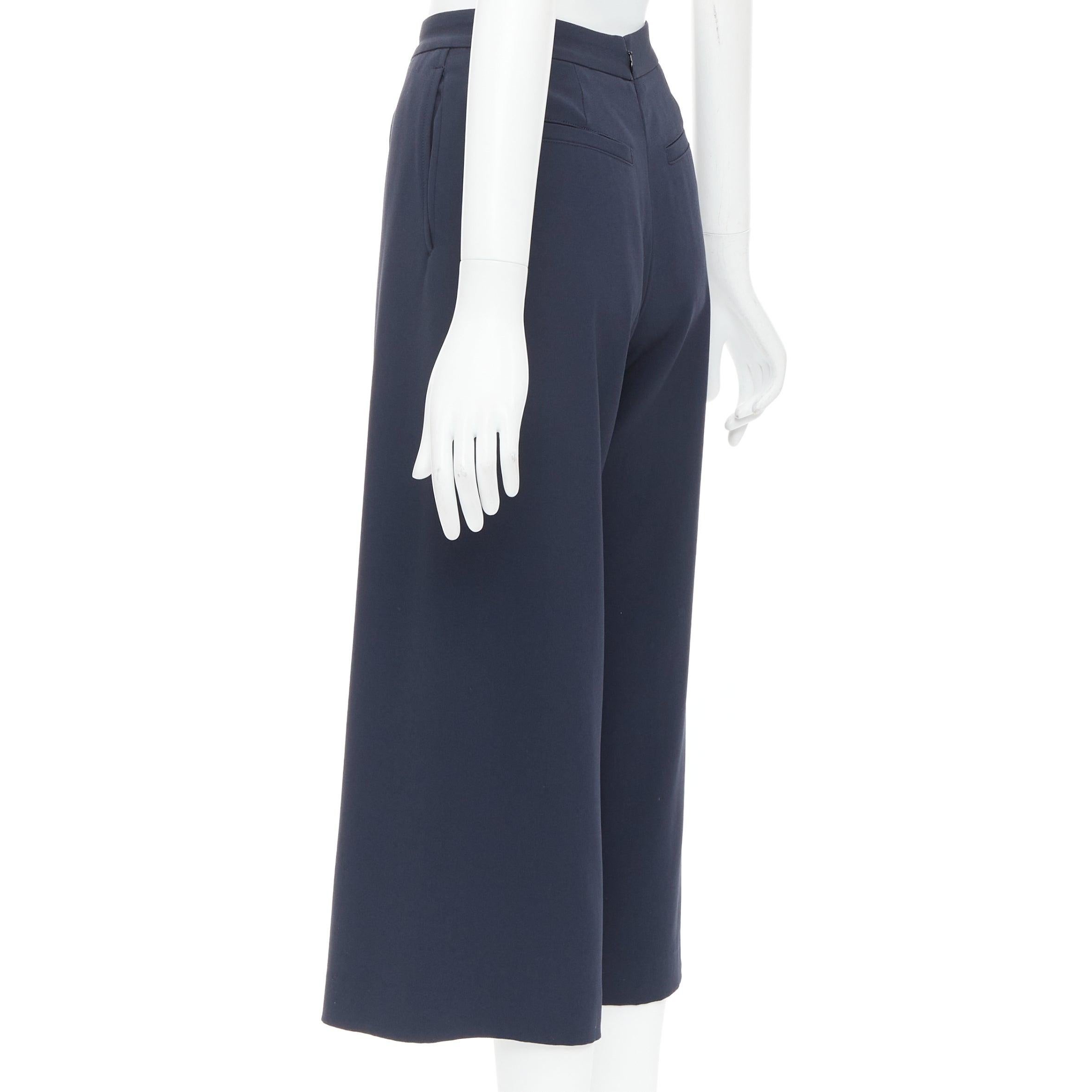 RAG & BONE pantalón ancho plisado invertido gris oscuro US0 XS en venta 1