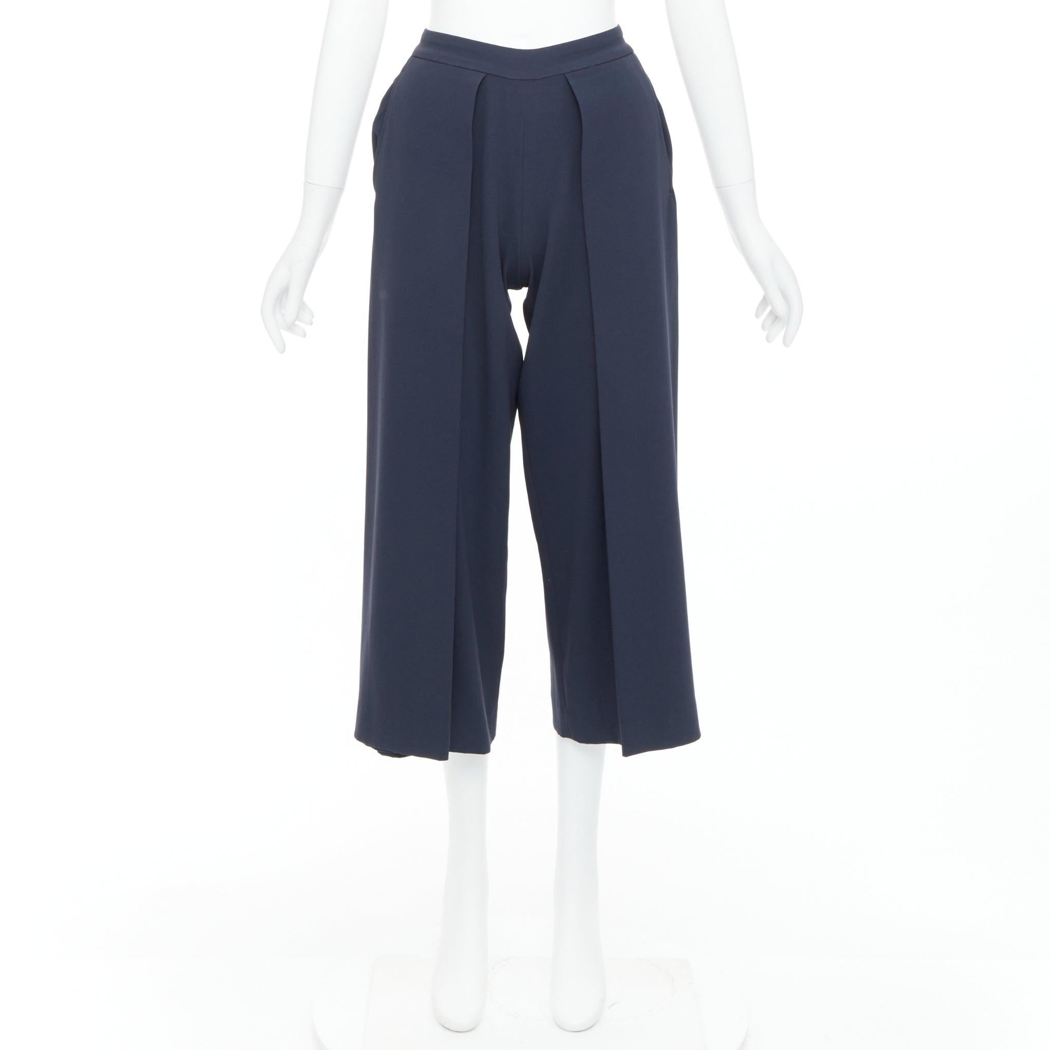 RAG & BONE pantalón ancho plisado invertido gris oscuro US0 XS en venta 4
