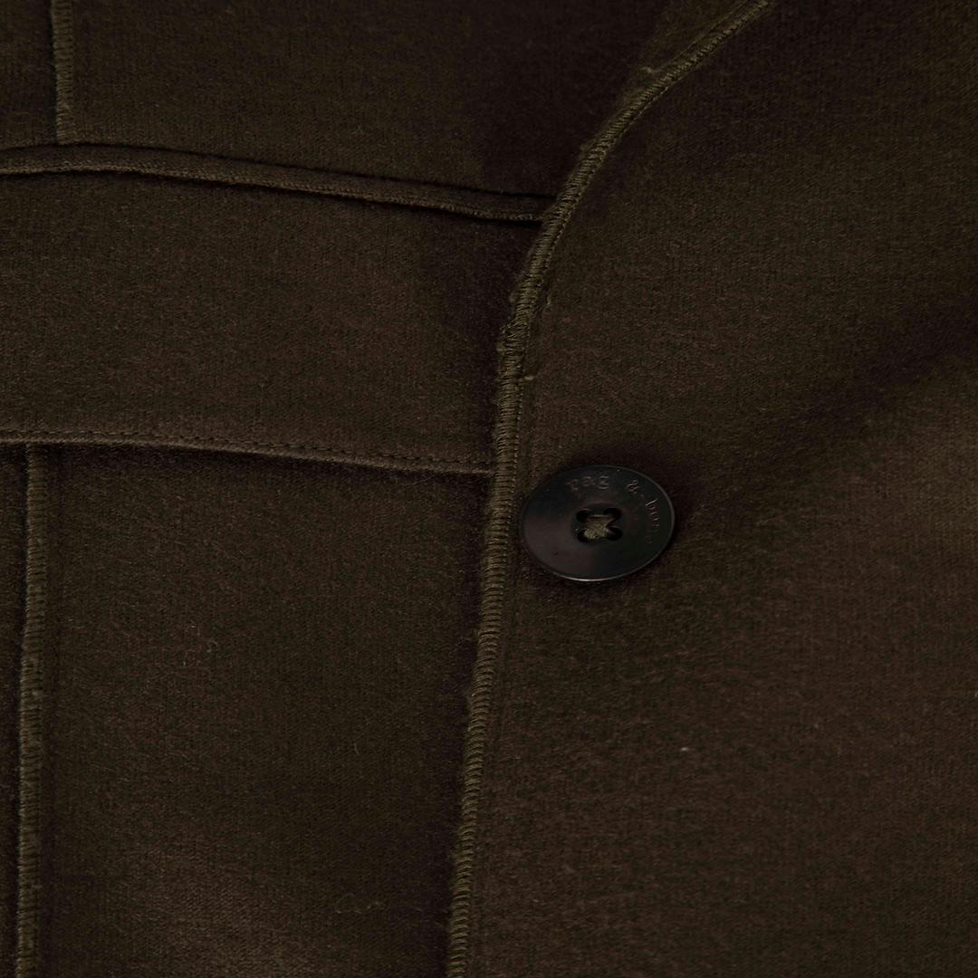 Black Rag & Bone Green Wool Single Breasted Blazer Size XS For Sale