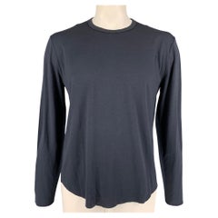 RAG & BONE Size L Navy Wool Crew-Neck Pullover