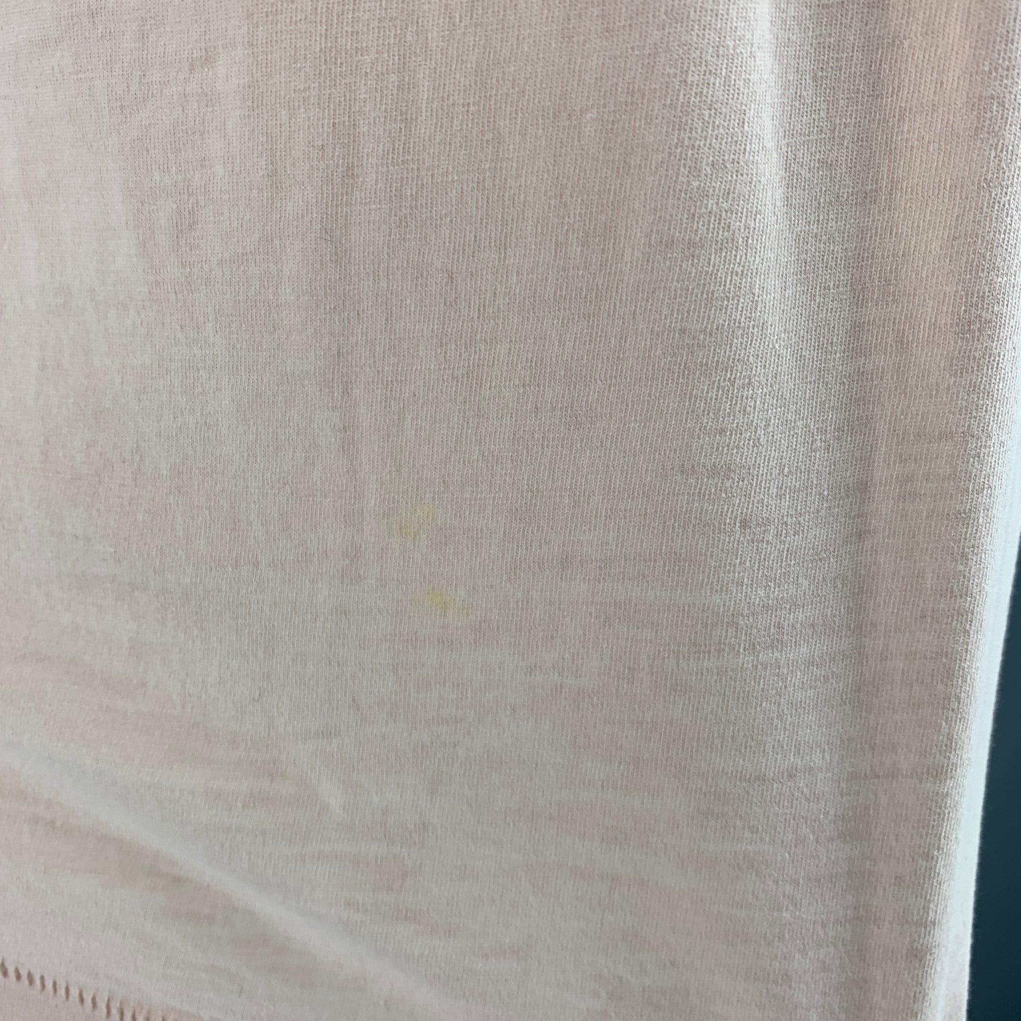 RAG & BONE Size L Pink Graphic Cotton Crew-Neck T-shirt For Sale 1