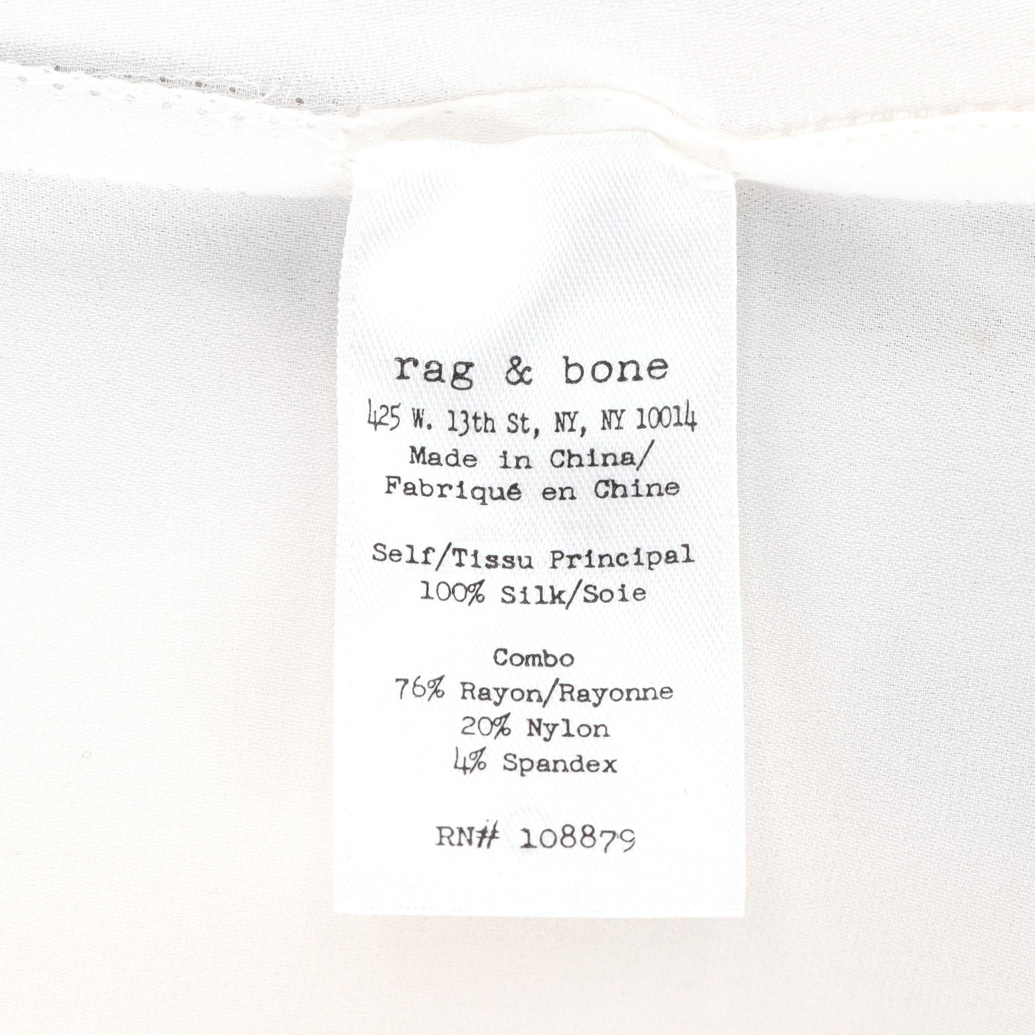 Rag & Bone Sleeveless Silk Top in vendita 2