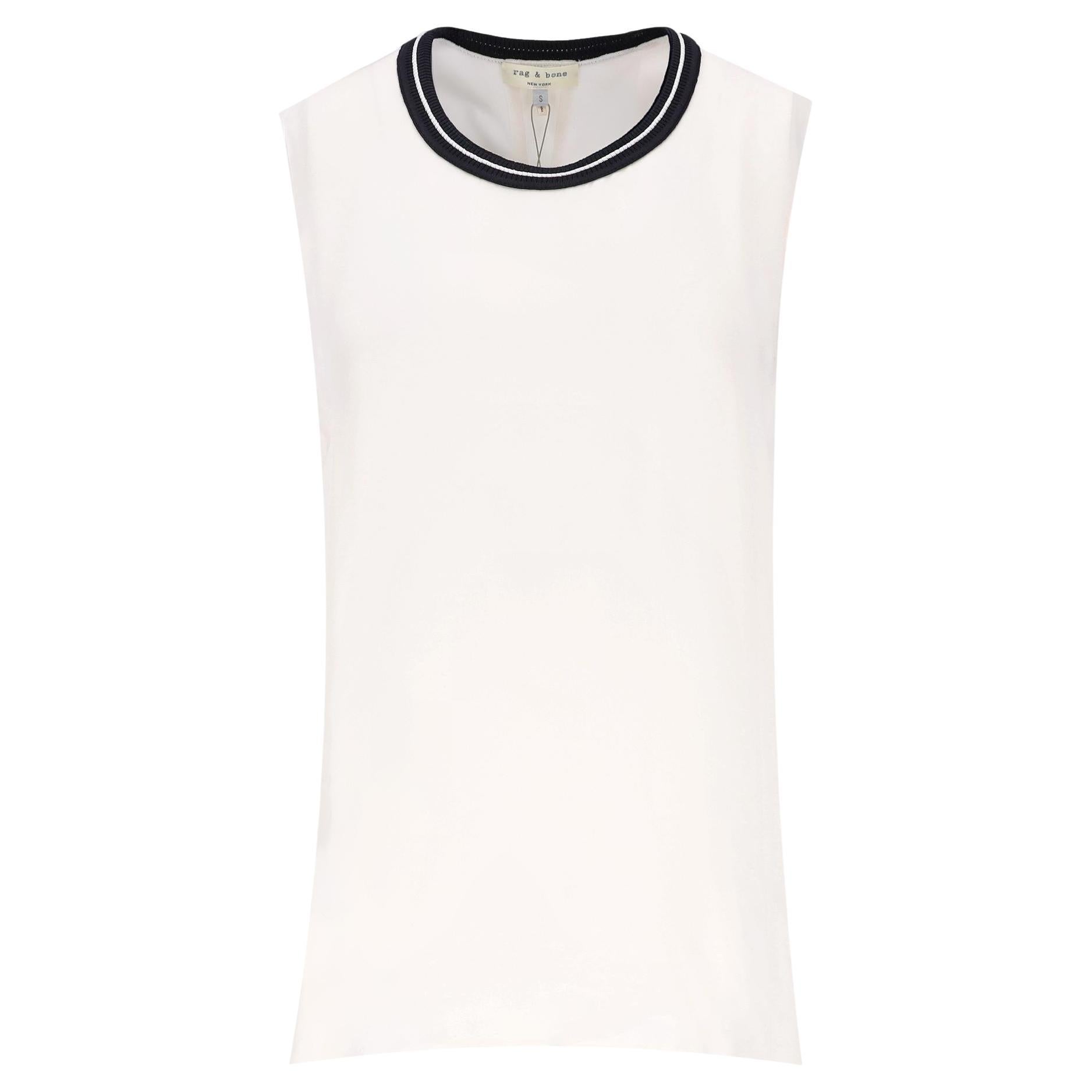 Rag & Bone Sleeveless Silk Top