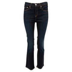 Rag & Bone Women's Dark Wash Navy Skinny Jeans