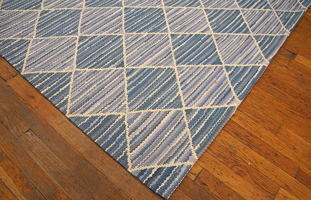 Chinese Contemporary American Rag Rug 6' 0