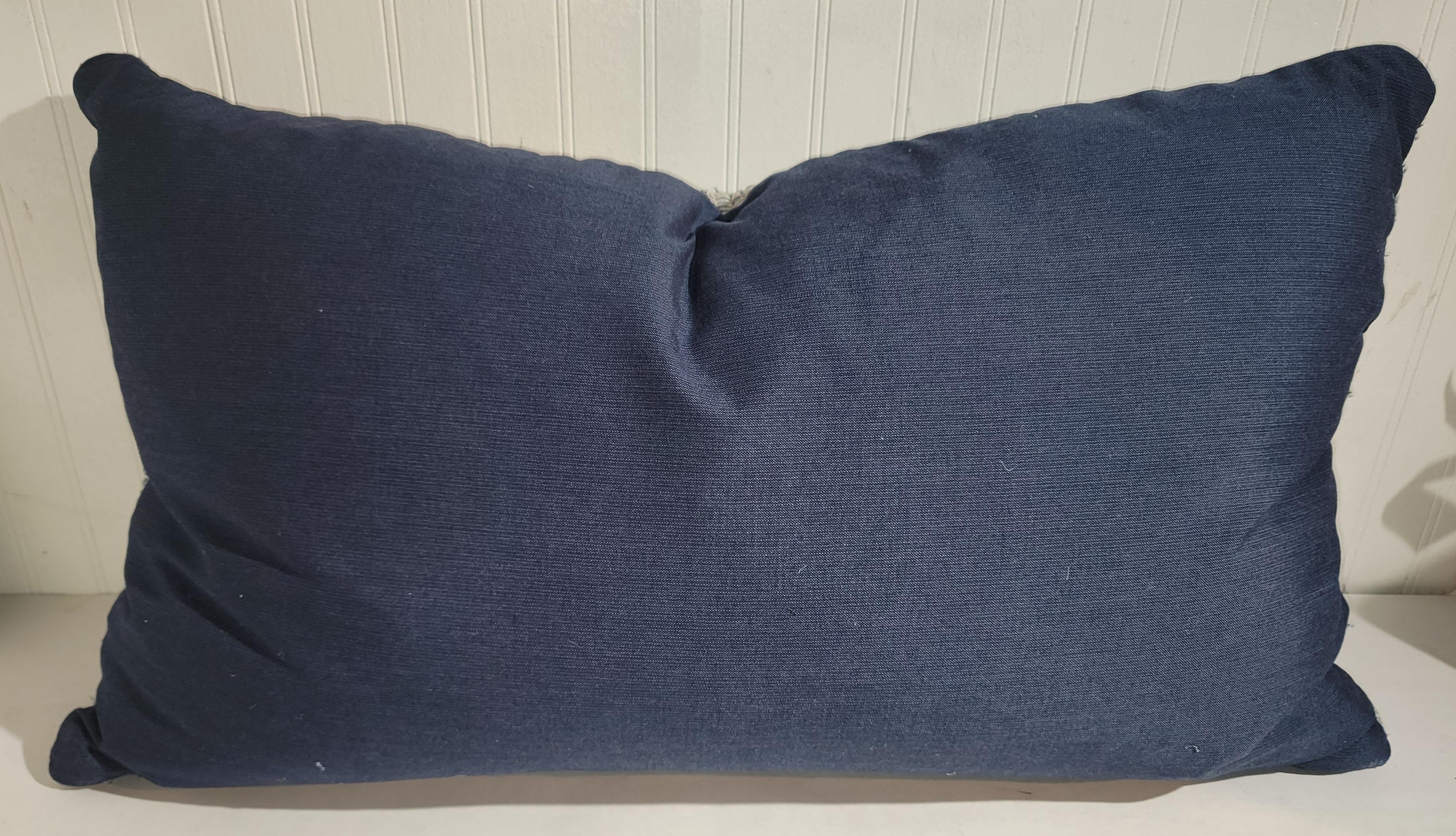 Mid-20th Century Rag Rug Bolster Pillows  For Sale