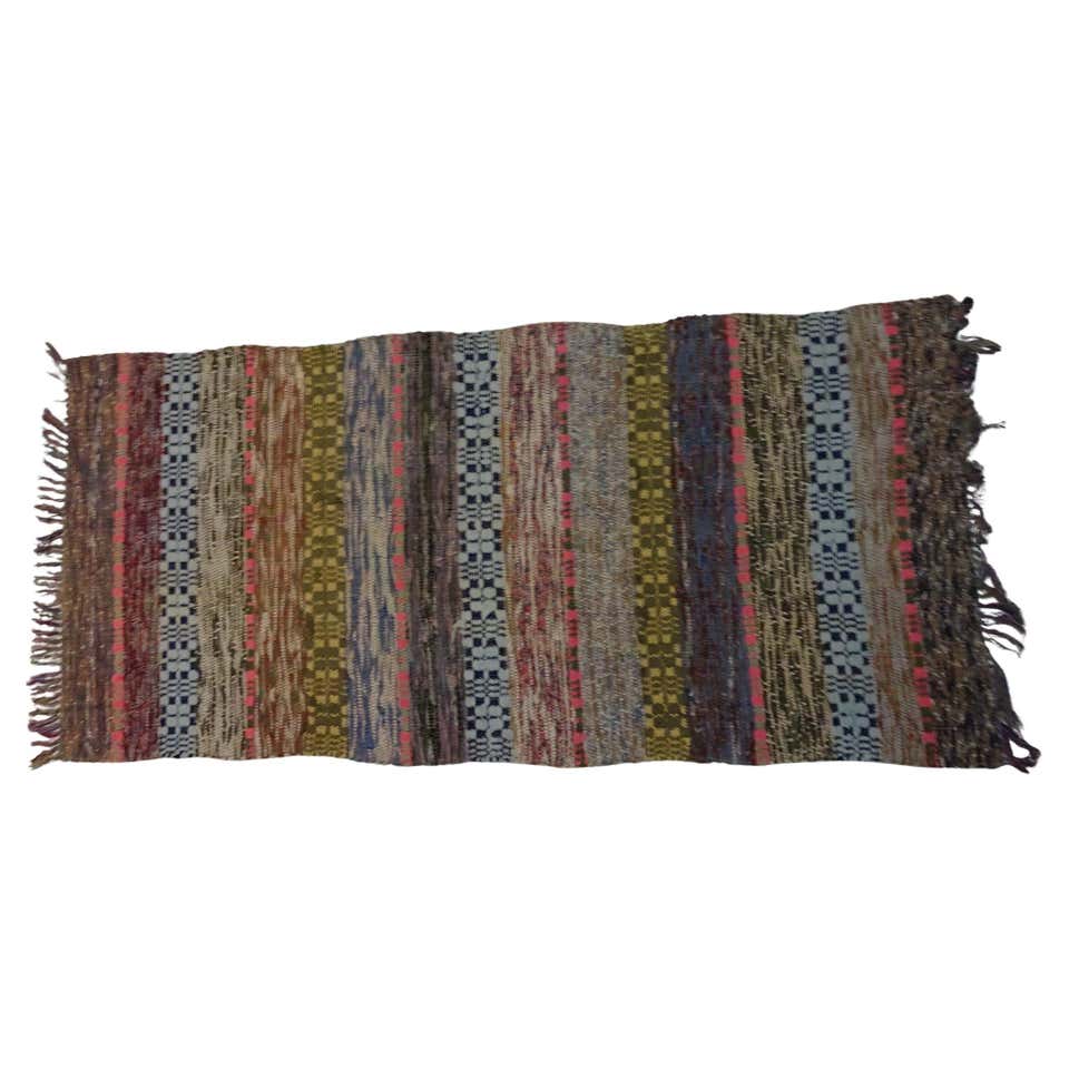 Swedish Rag Rug For Sale at 1stDibs