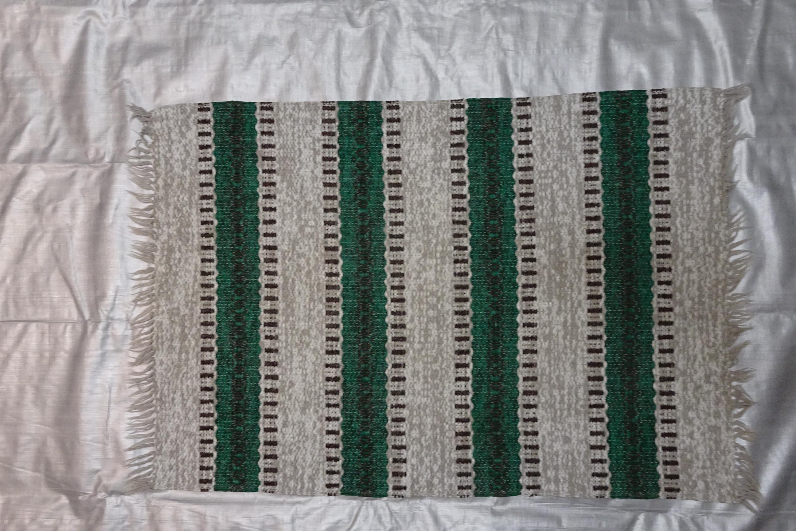 Country Rag Rug Sweden Midcentury Vinyl For Sale