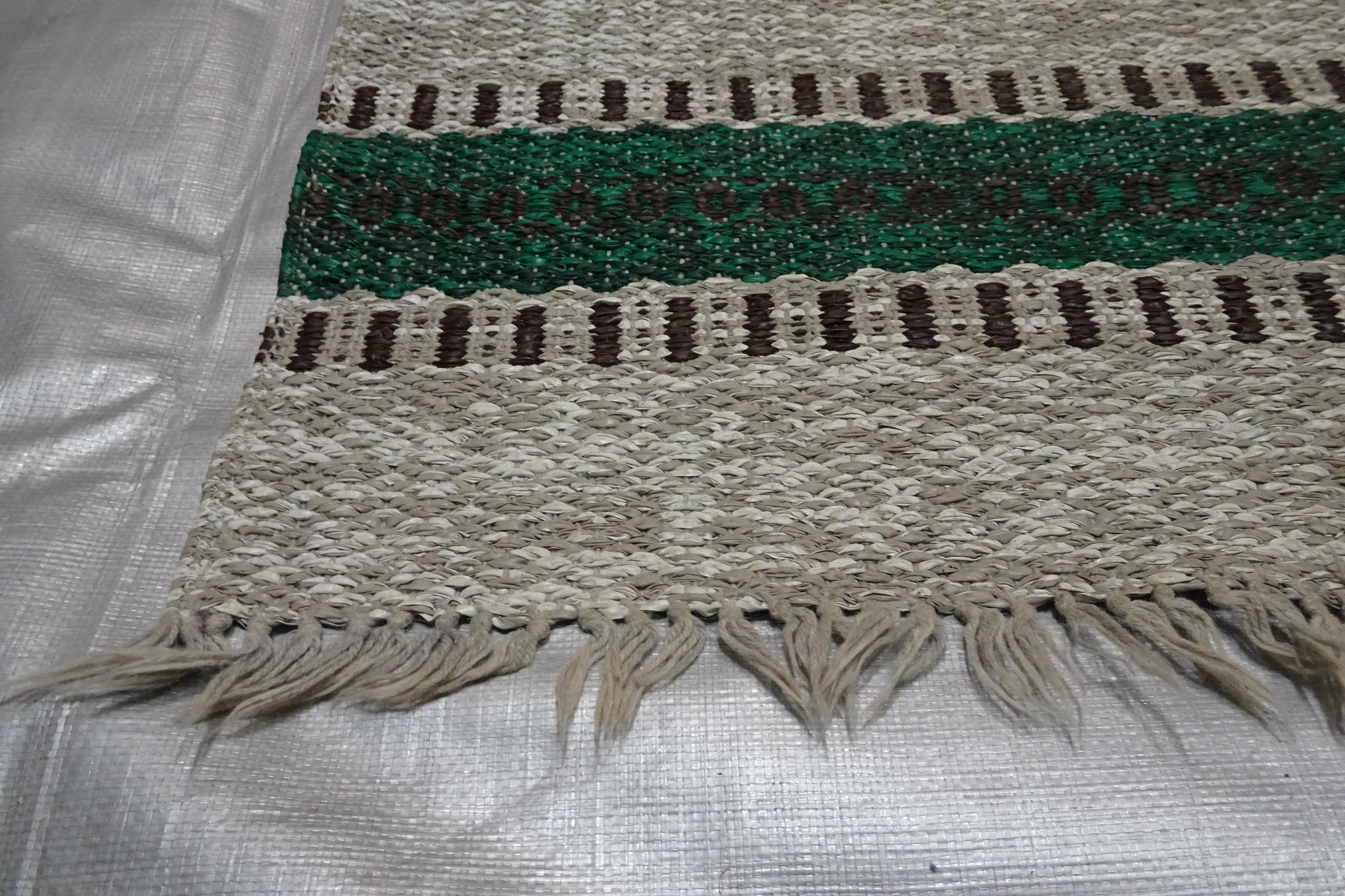 Rag Rug Sweden Midcentury Vinyl For Sale 1