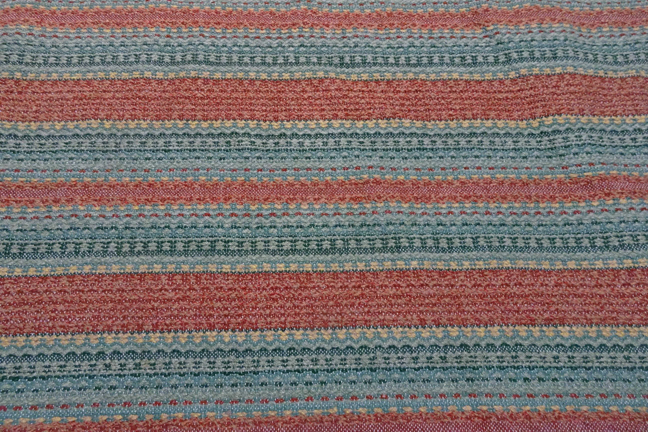 Country Rag Rug Swedish Midcentury Vinyl For Sale