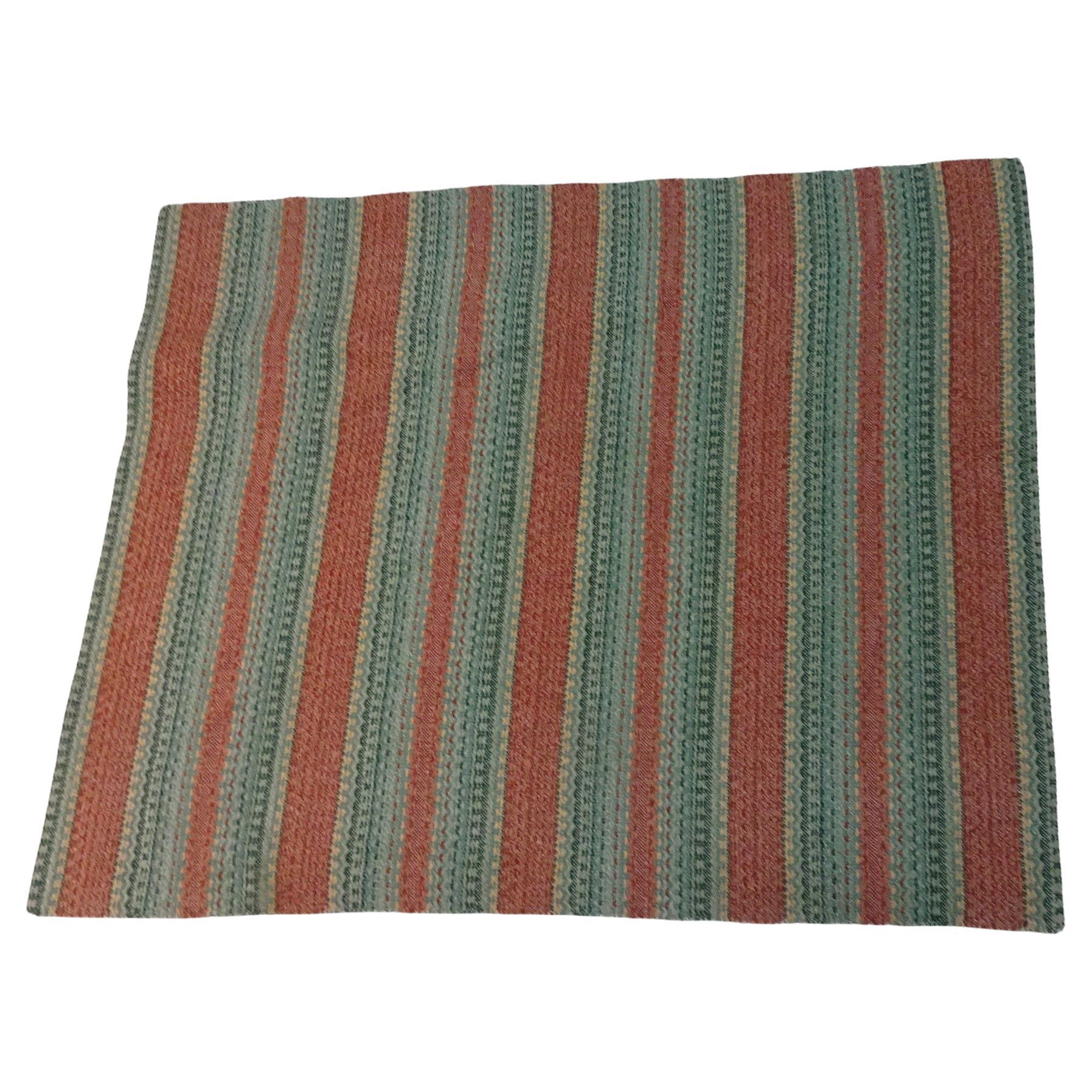 Rag Rug Swedish Midcentury Vinyl For Sale