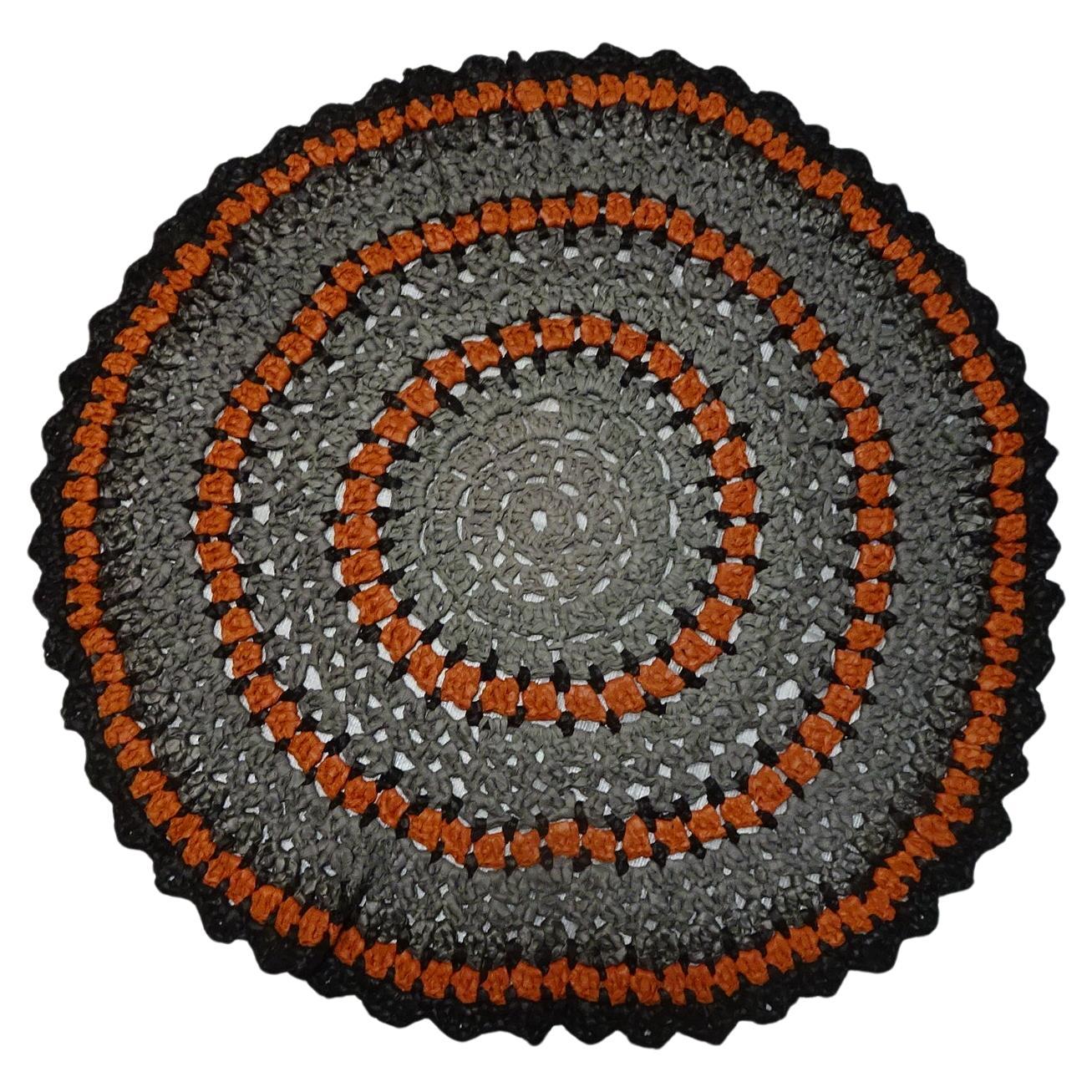 Rag Rug Swedish Midcentury Vinyl