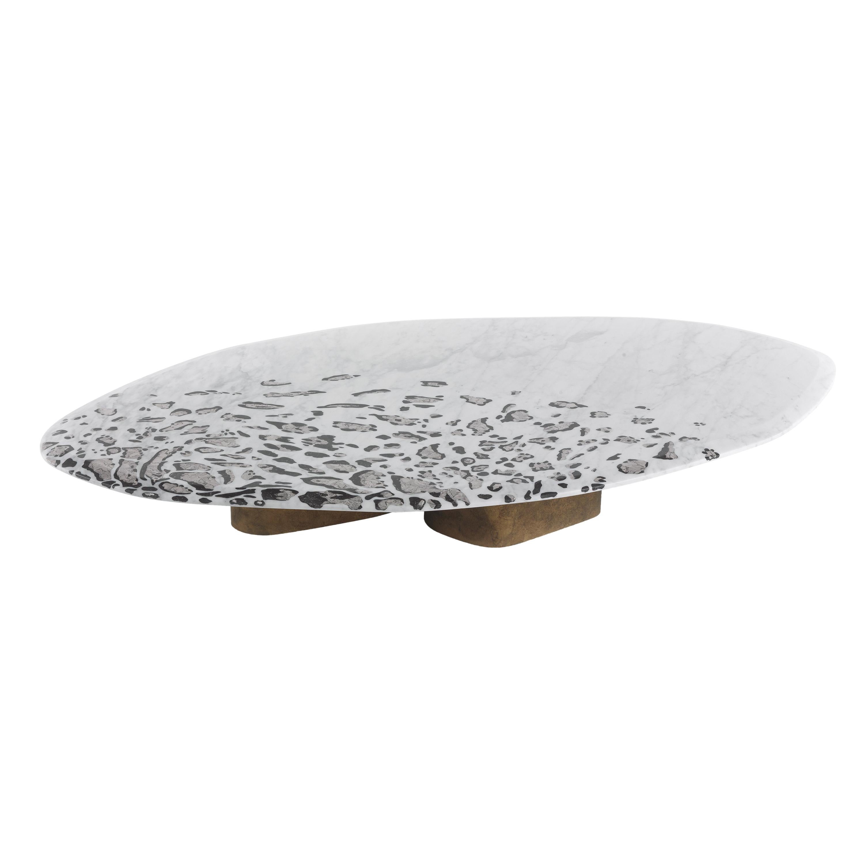 21st Century Ragali.2 Central Table in Marble by Roberto Cavalli Home Interiors