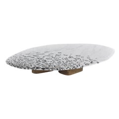 Ragali.2 Central Table with Marble Top by Roberto Cavalli Home Interiors