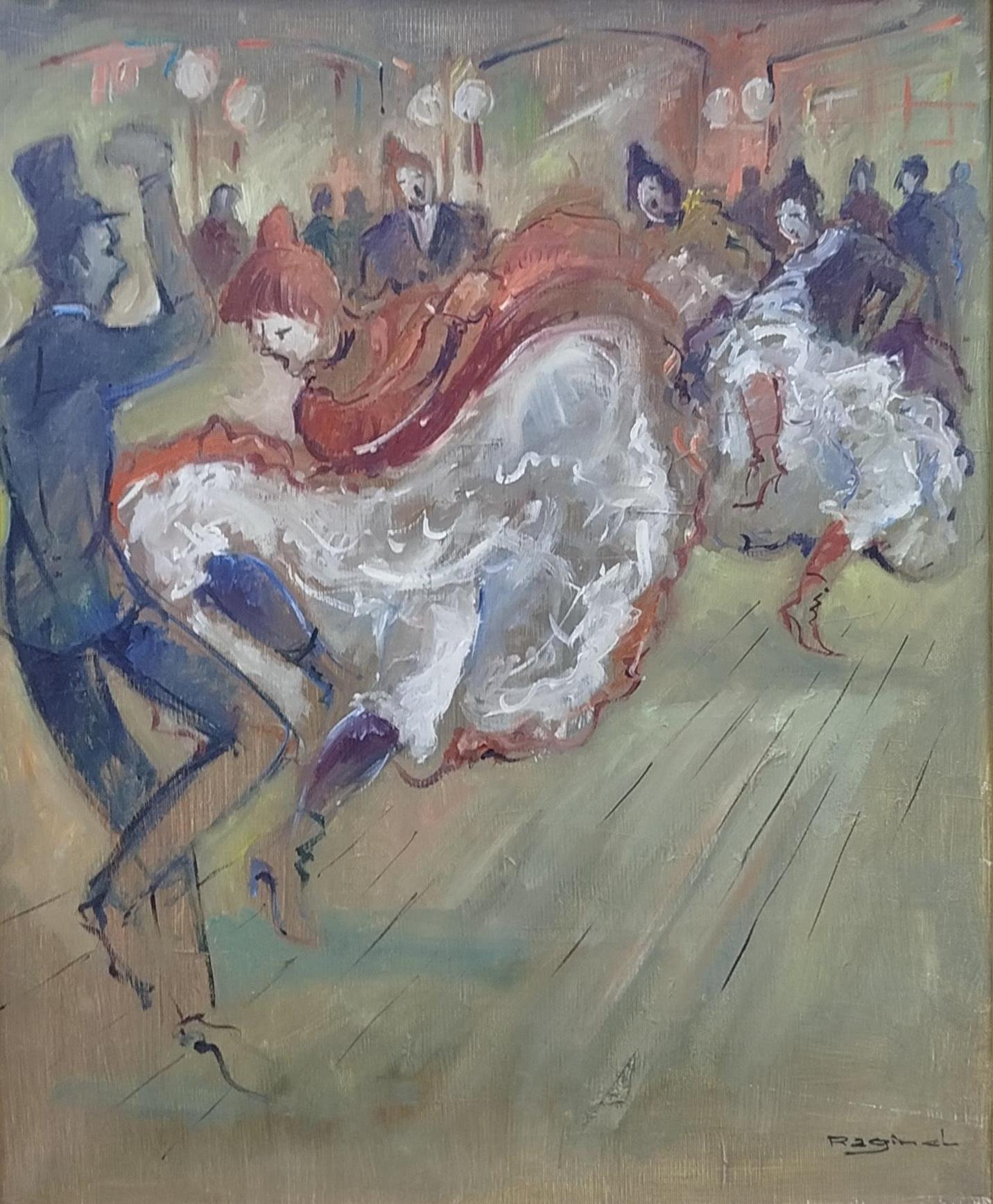 Raginel. Vallet. original painting For Sale 2