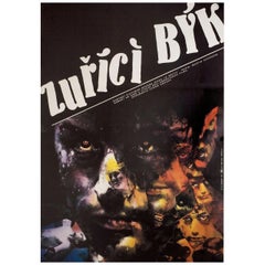 "Raging Bull" 1987 Czech A1 Film Poster