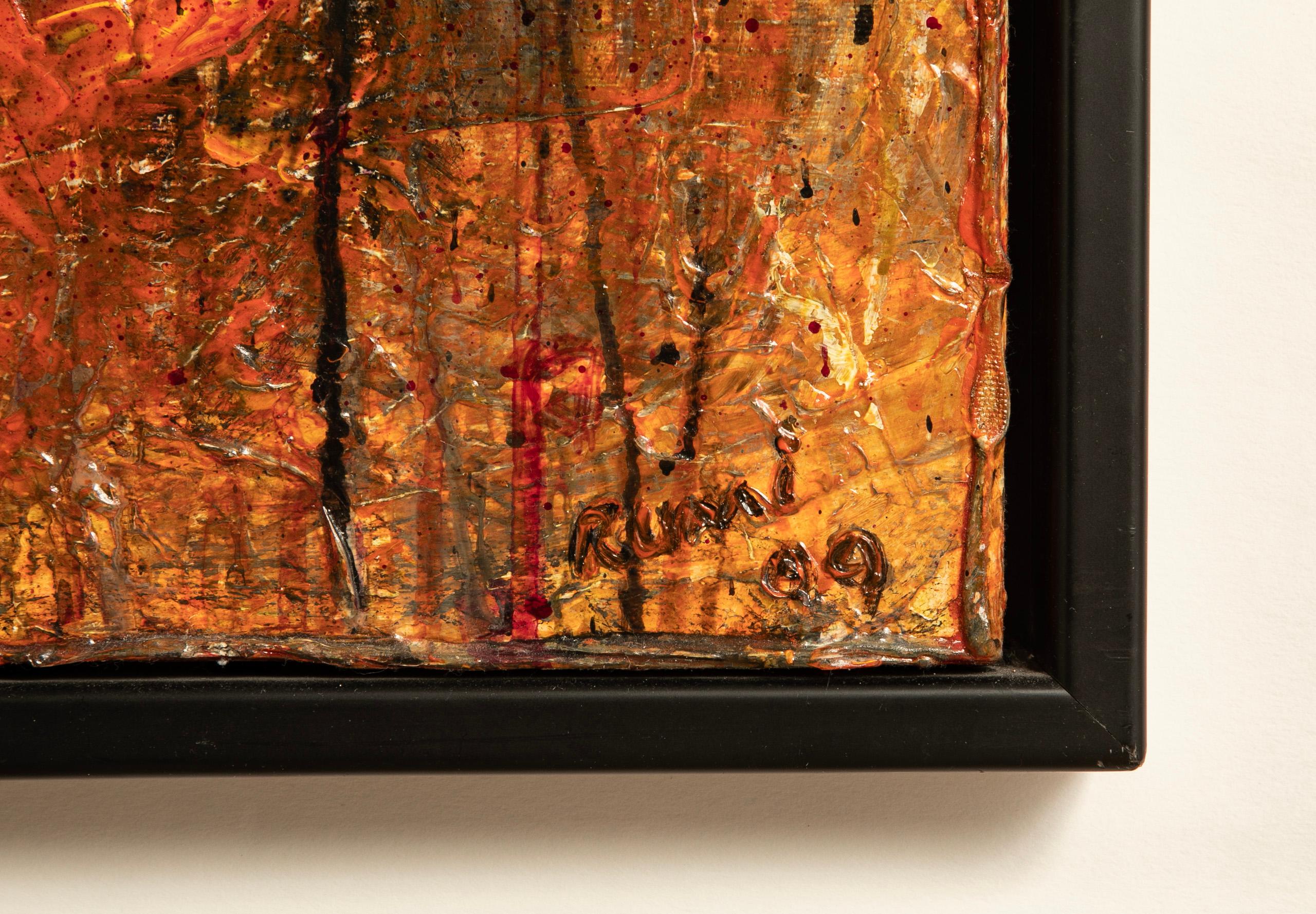 „Raging Bull“ des kanadischen Künstlers Ricardo Rumi (geb. 1960) (21. Jahrhundert und zeitgenössisch) im Angebot