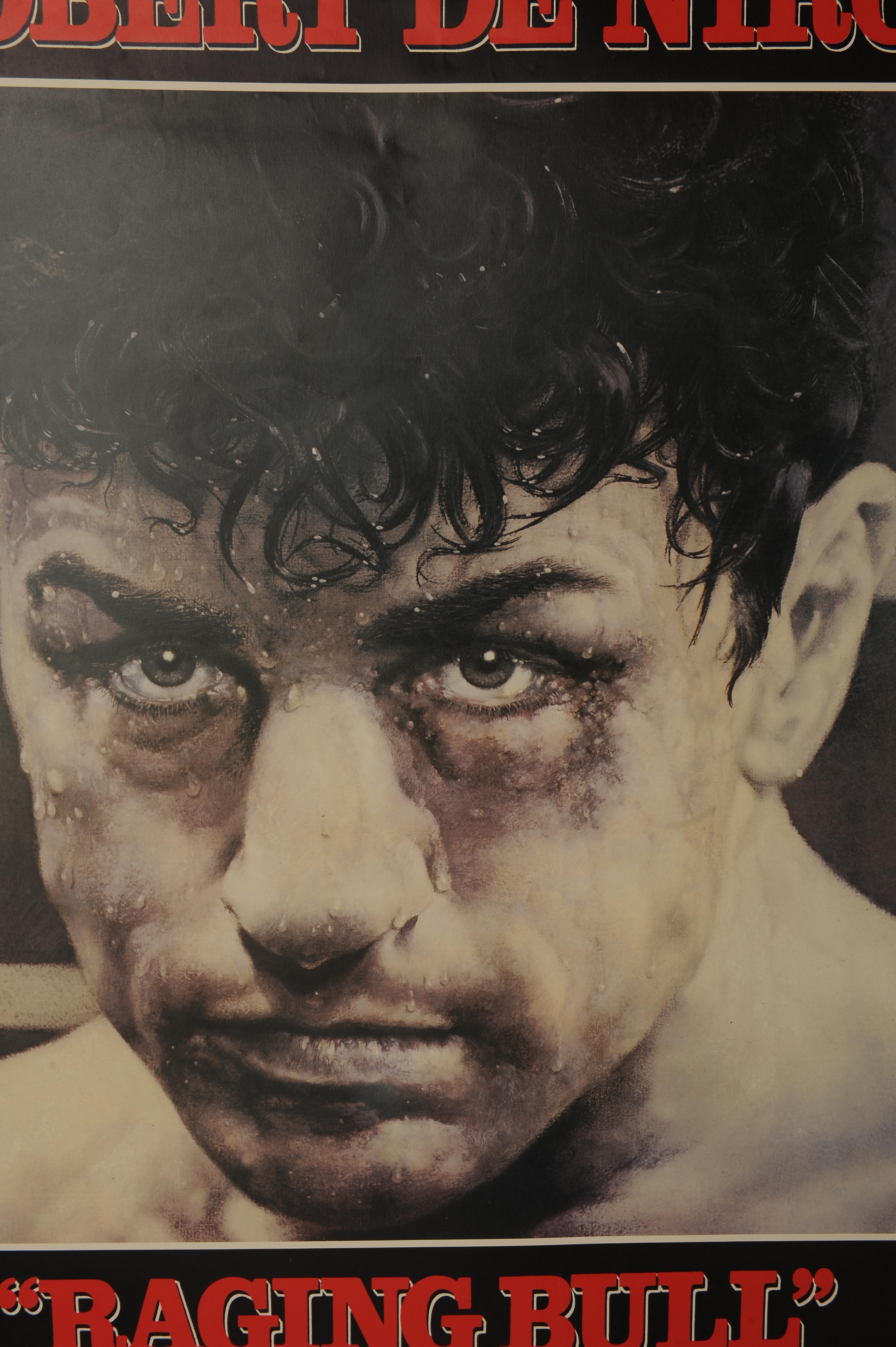 Toro Scatenato Jake LaMotta, iconico poster originale del film biografico interpretato da Robert de Niro e diretto da Martin Scorsese 1980 artista Kunio Hagio

Robert De Niro, Joe Pesci, Cathy Moriaty & Vincent Diretto da Martin Scorsese basato sul