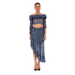 Rahi Cali Off-The-Shoulder Top & Asymmetric Skirt Two-Piece Set