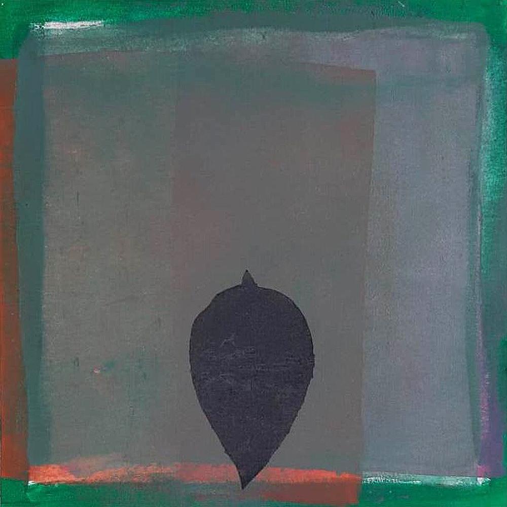Untitled, Acrylic on Canvas, Green, Brown, Contemporary Indian Artist “In Stock”