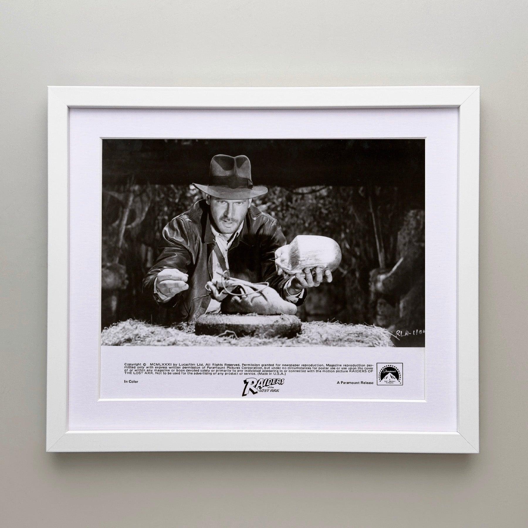 Raiders of the Lost Ark 1981 Werbefilm Film Presse Standbild Gerahmt (amerikanisch) im Angebot
