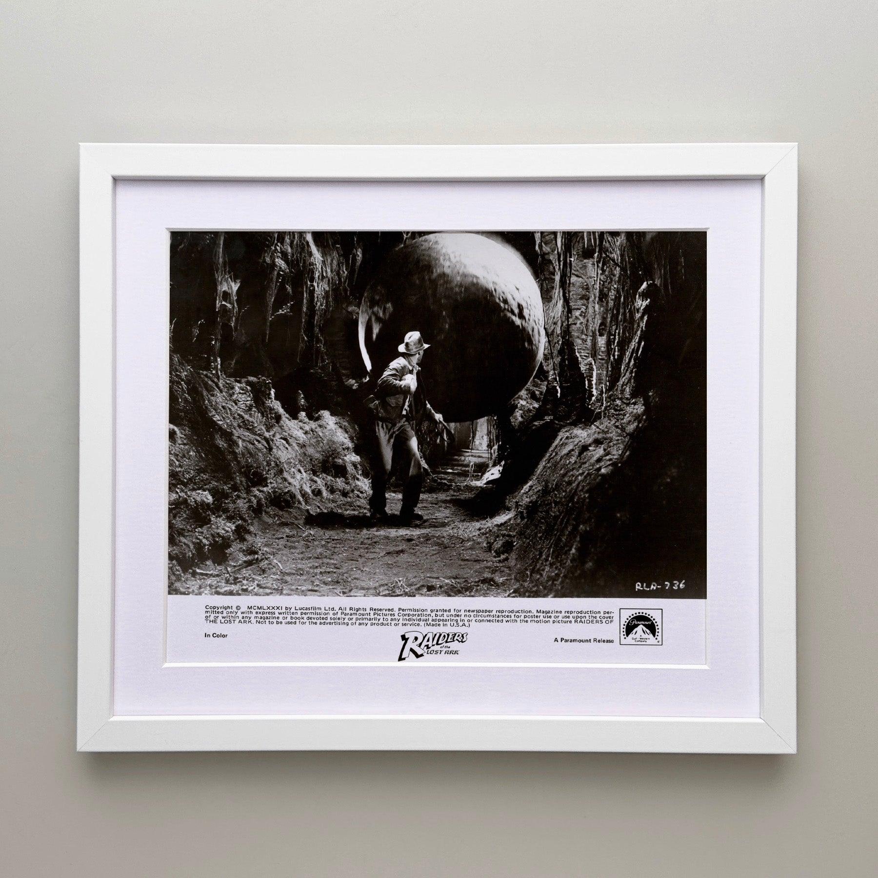 Raiders of the Lost Ark 1981 Werbefilm Film Presse Standbild Gerahmt (amerikanisch) im Angebot