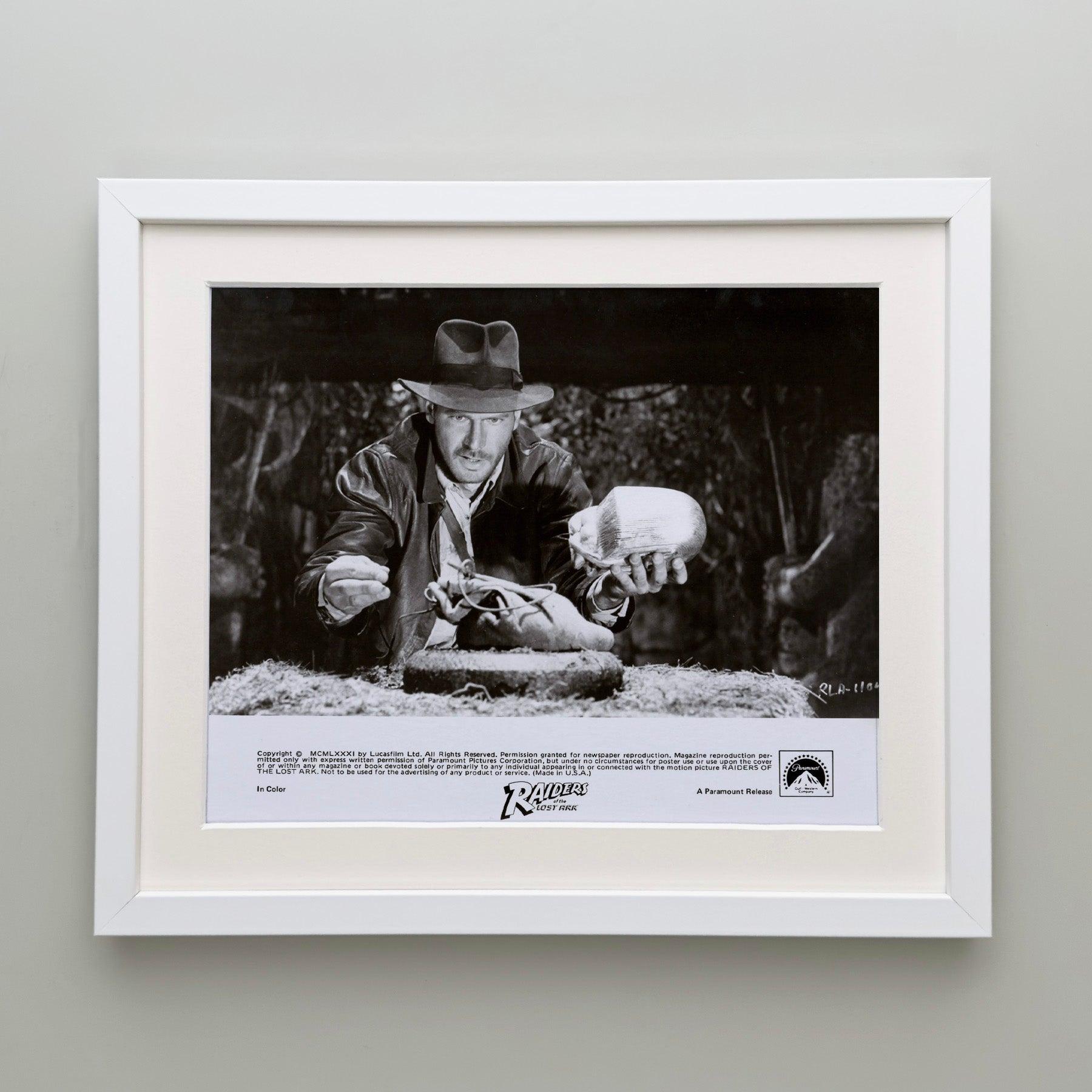 Raiders of the Lost Ark 1981 Werbefilm Film Presse Standbild Gerahmt im Zustand „Hervorragend“ im Angebot in Bath, Somerset