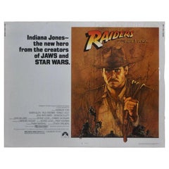 Vintage Raiders of The Lost Ark, Unframed Poster 1981
