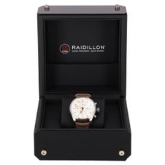 Raidillon Limited Edition Timeless Chronograph Watch With A Nubuck Strap