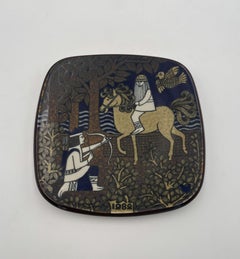 Raija Uosikkinen Decorative Plate for Arabia of Finland, 1982