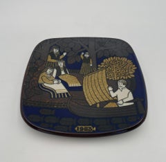 Raija Uosikkinen Decorative Plate for Arabia of Finland, 1983