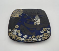 Raija Uosikkinen Decorative Plate for Arabia of Finland, 1985