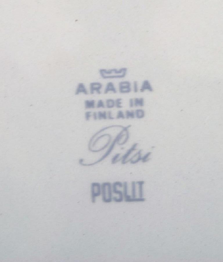 Raija Uosikkinen for Arabia, Pitsi Lidded Tureen with Saucer For Sale 1