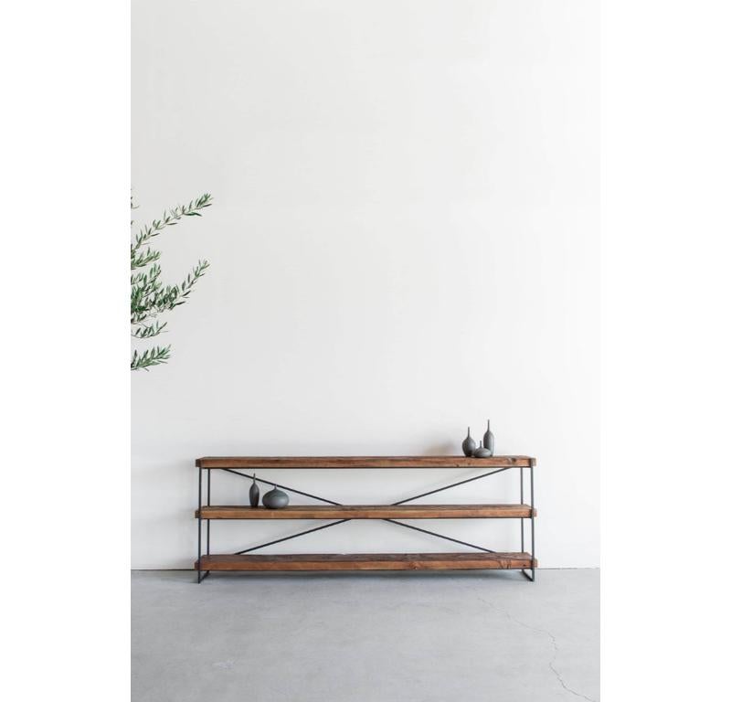 Railcar Bookcase In New Condition For Sale In Los Angeles, CA