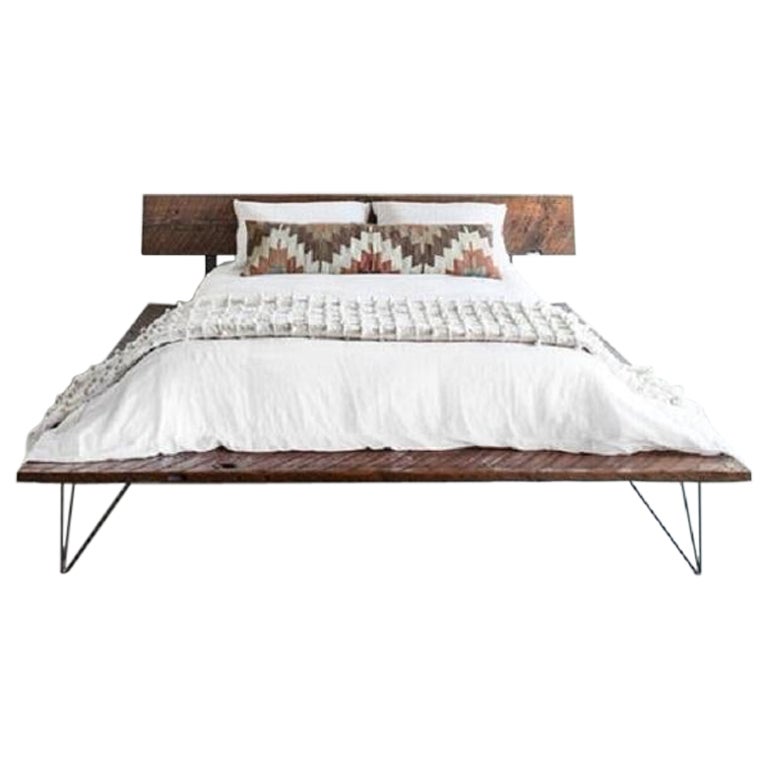 Railcar Platform Bed Cal King Size by Croft House