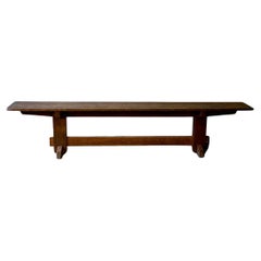 Antique Railroad Bench