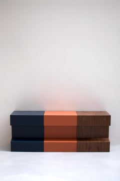 Rails 450 Functional Sculpture Lacquered Stool - Lime