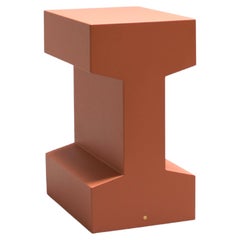 Rails 550 Functional Sculpture Lacquered Side Table - Terra