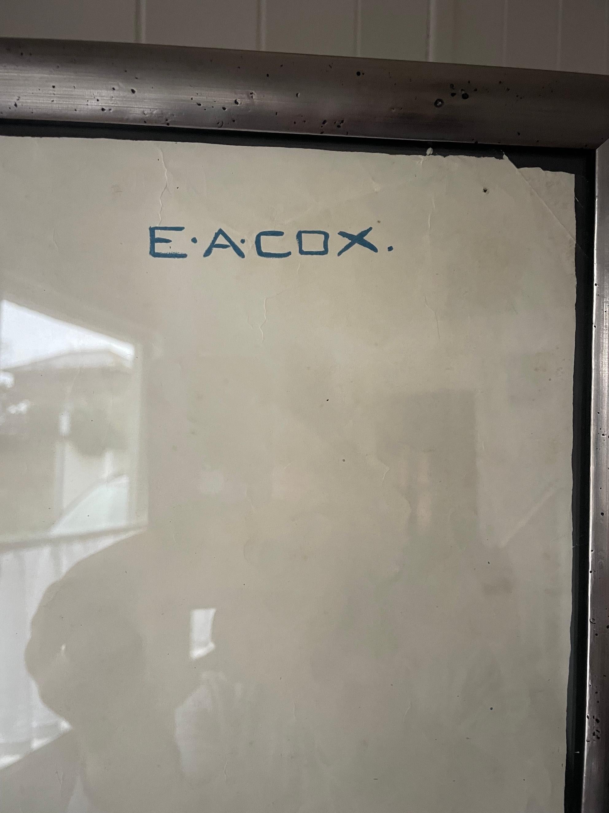 Eisenbahn-Werbeplakat 'Edgware By Tram' Entworfen von E. A. Cox im Zustand „Gut“ im Angebot in Petworth, GB