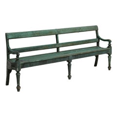 Antique Railway Platform Bench