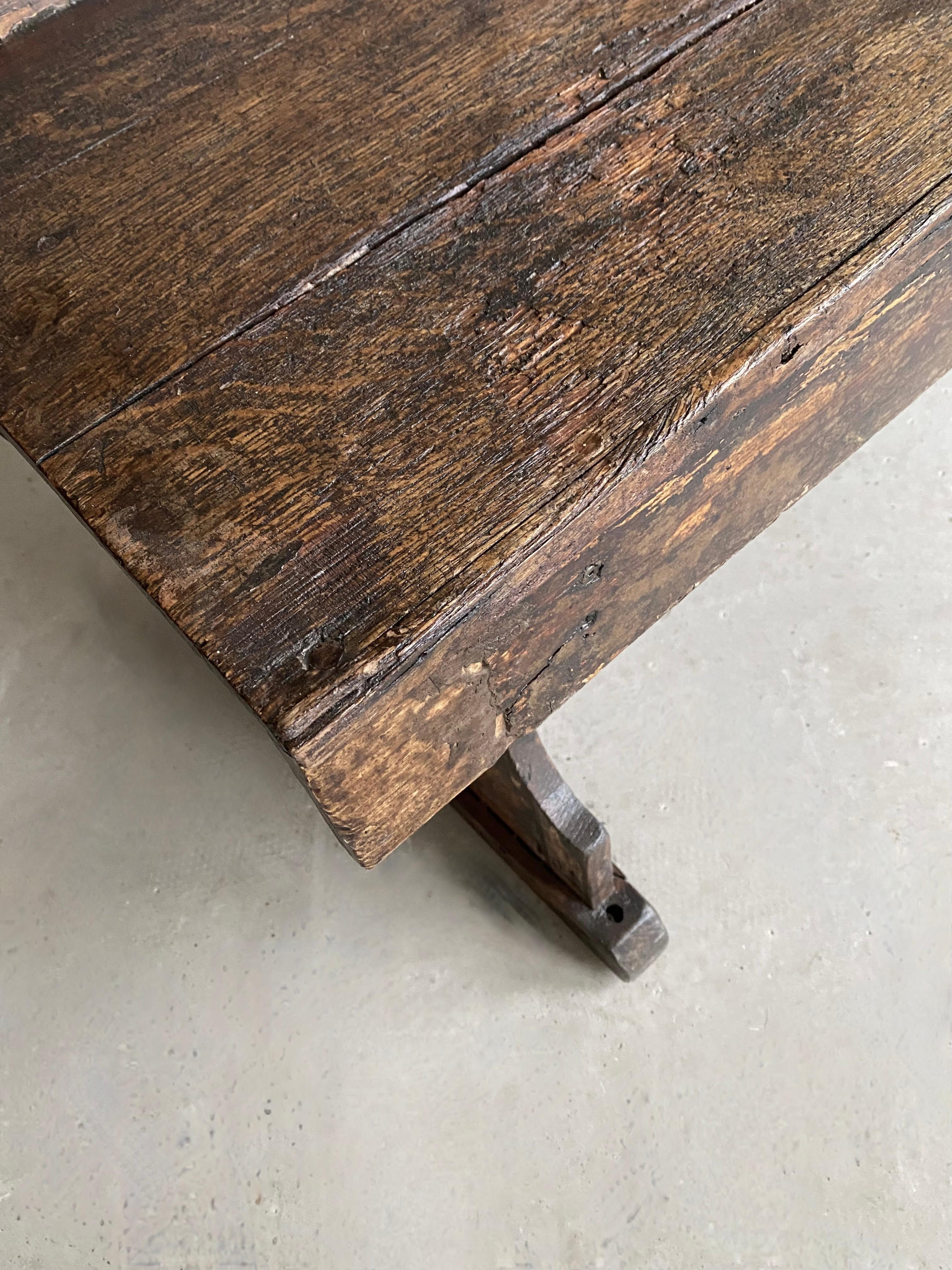vintage railway bench