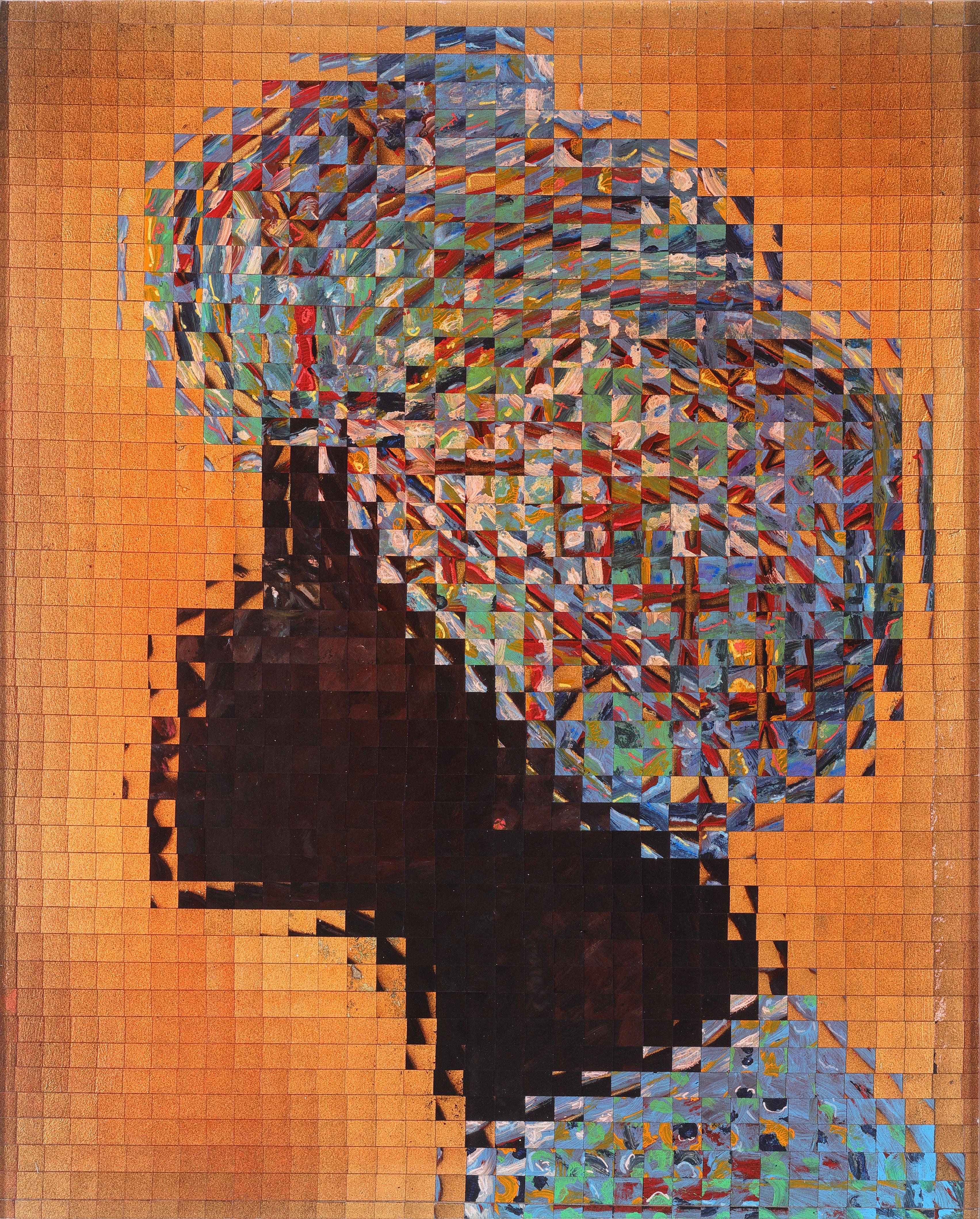 Raiman Rodriguez Moya Portrait Painting - Untitled