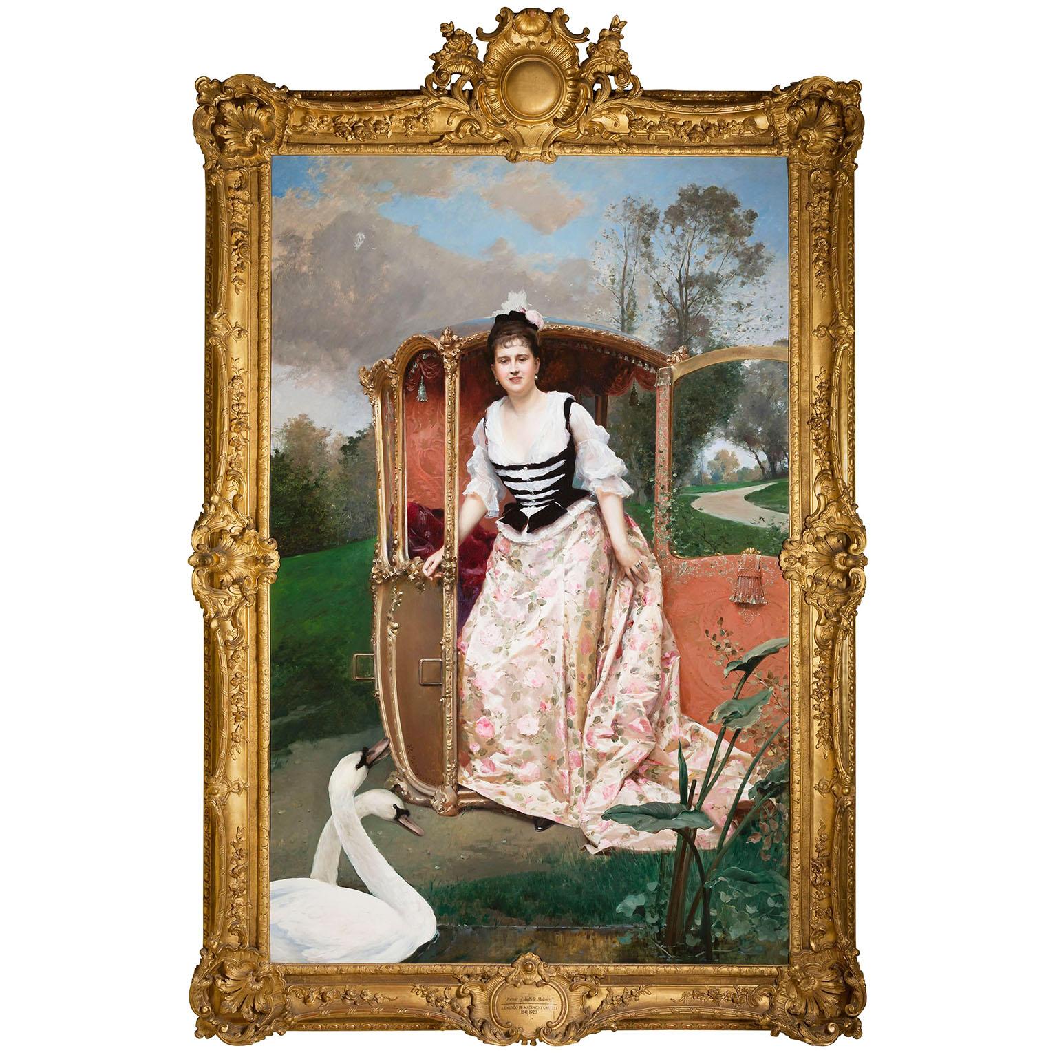 Raimundo de Madrazo y Garreta Ritratto su tela di Isabelle McCreery