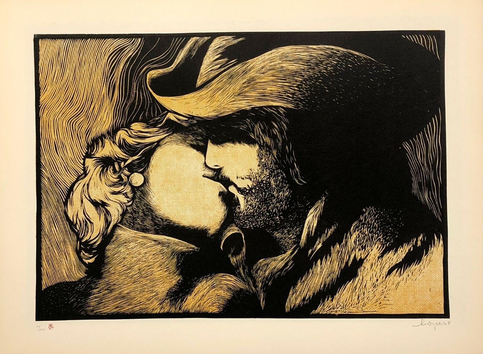 Raimundo Orozco (Cuba, 1949)
Senza titolo (da Porfolio Grabados Cubanos)', 1978
serigrafia su carta Canson 320 g.
17,6 x 23,6 pollici (44,6 x 59,8 cm)
Edizione di 200
ID: ORO-310
Firmato a mano dall'autore