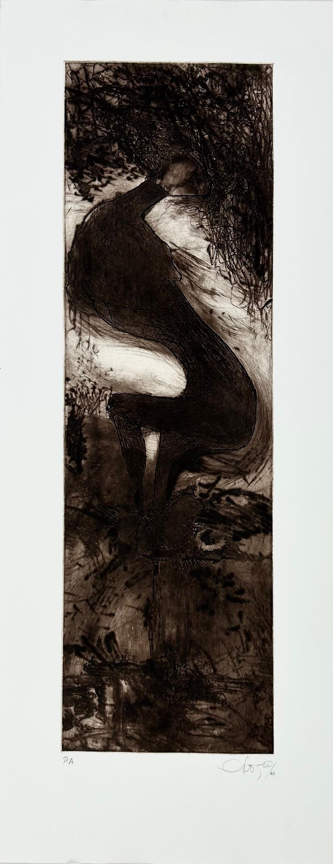 Raimundo Orozco, Untitled, 2004, Dry point, 29.6x12 in n6.2