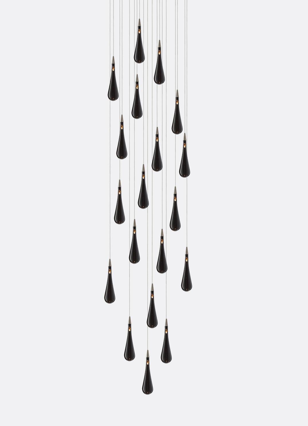 rainfall chandelier