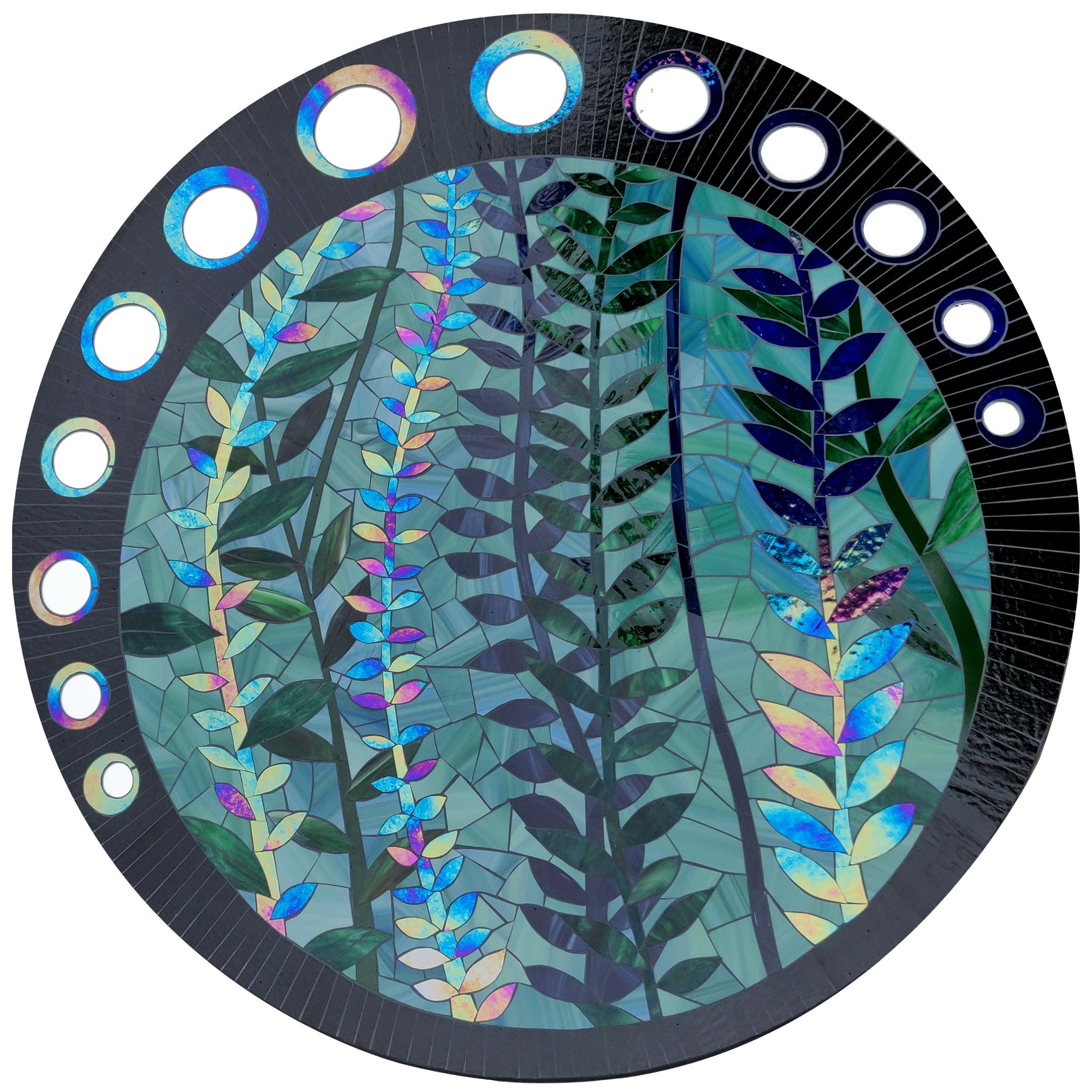 Rain Forest Wall Sculpture by Myriam Hubert For Sale