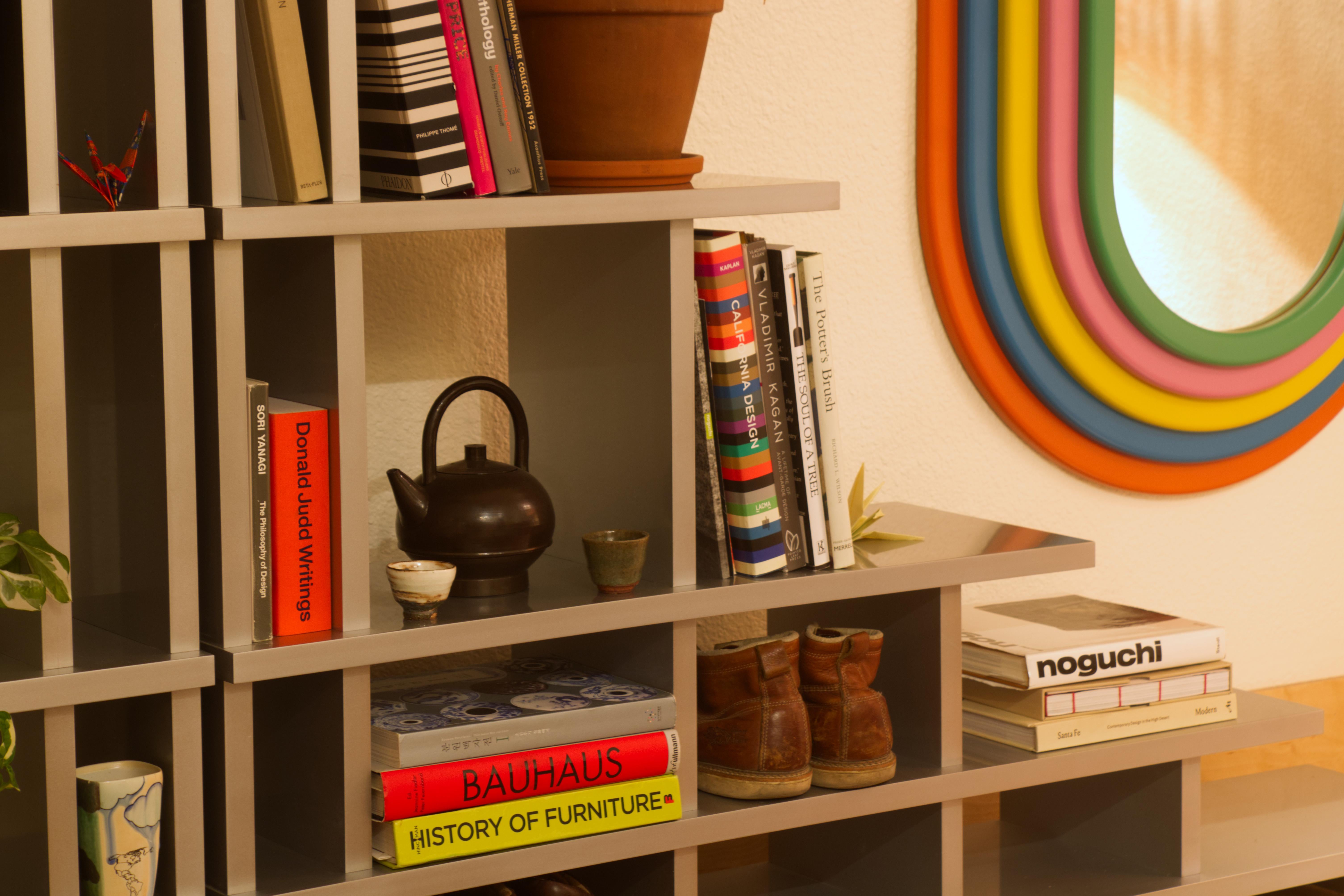 Rainbolwa Mirror By Greg Palombo. Inspired by Ettore Sottsass Ultrafragola For Sale 4