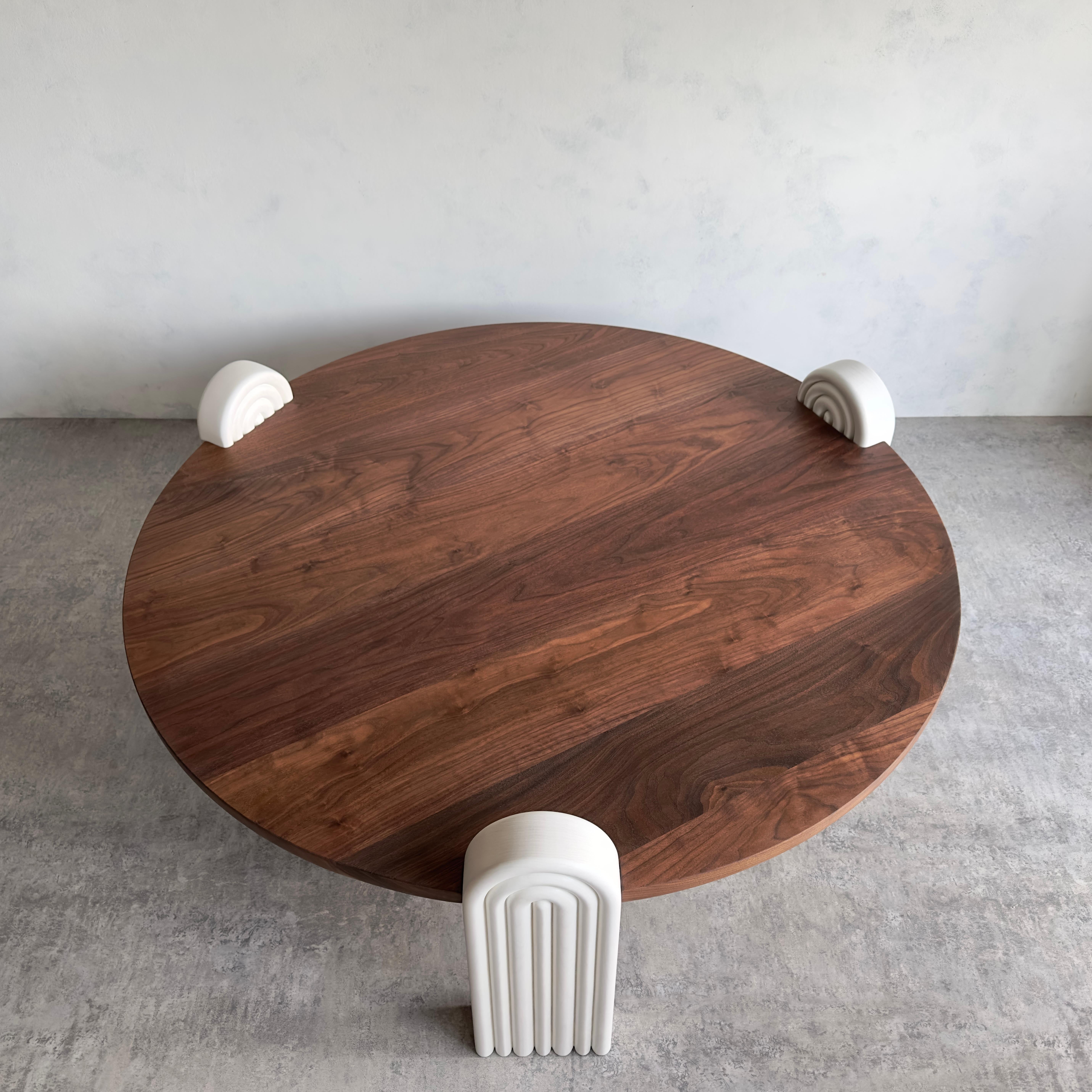 Table basse arceaux arc-en-ciel de MSJ Furniture Studio en vente 3
